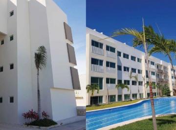 Departamento · 80m² · 2 Recámaras · 1 Estacionamiento · Lunamar Playa del Carmen Departamento 405
