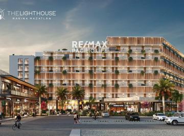 Departamento · 46m² · 1 Recámara · 2 Estacionamientos · Condominio en Preventa en The Lighthouse Marina Mazatlán - (4)