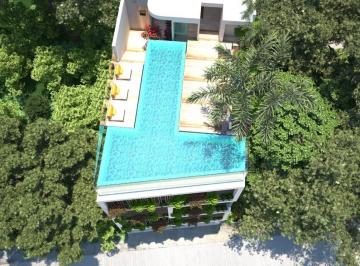 Departamento · 98m² · 12 Recámaras · 1br 2ba PH con Piscina, Magnolia, Tulum