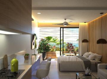 Departamento · 13m² · 1 Recámara · 1br 1ba, Lujoso Estudio, Magnolia, Tulum