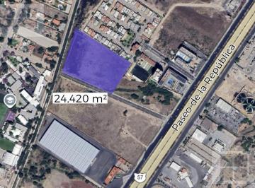Terreno / Lote · 24420m² · Terreno en Venta Ideal Para Desarrolladores Inmobiliarios, Escuelas y Hospitales