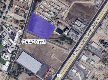 Terreno / Lote · 24420m² · Terreno en Venta Ideal Para Desarrolladores Inmobiliarios, Escuelas y Hospitales