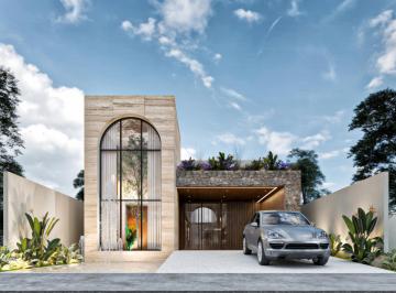 Casa de 3 habitaciones, Mérida · Casa en Venta Mérida, Club de Golf, Estilo Wabi Sabi y Smart Home