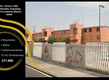 Departamento de 2 habitaciones, Iztapalapa · En Venta Departamento en Slidaridad Iztapalapa Ciudad de México