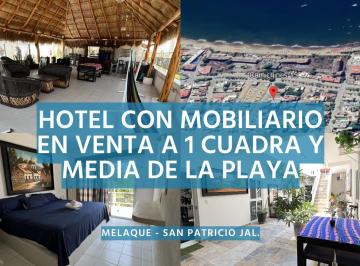 Casa uso de suelo de 14 habitaciones, Cihuatlán · Bonito Hotel con Mobiliario en Melaque - San Patricio Jalisco