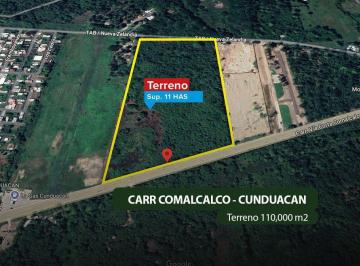 Terreno / Lote , Cunduacán · Terreno en Venta en Carr Comalcalco - Cunduacan F - 952