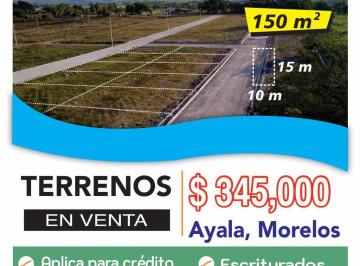 Terreno / Lote , Ayala · Terrenos en Venta Para Creditos Cfe Fhsste