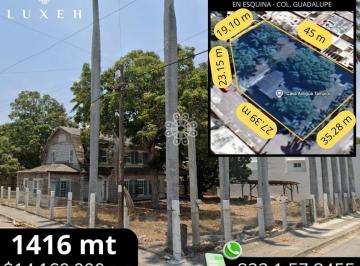 Terreno / Lote · 1416m² · Terreno en Venta en La Colonia Guadalupe en Tampico