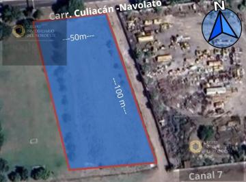 Terreno comercial · 5000ha · Terreno en Renta Carr. a Navolato