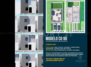Casa · 90m² · 3 Recámaras · 2 Estacionamientos · Casa en Venta Concordia Residencial, Chihuahua, Chih.