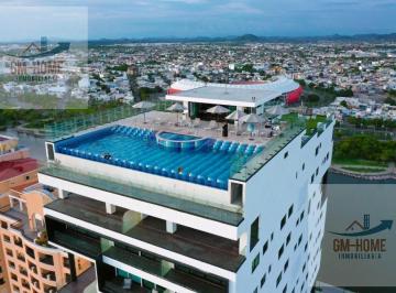 Departamento · 115m² · 2 Recámaras · 1 Estacionamiento · Departamento en Venta en Torre Central 102, en El Malecón de Mazatlán