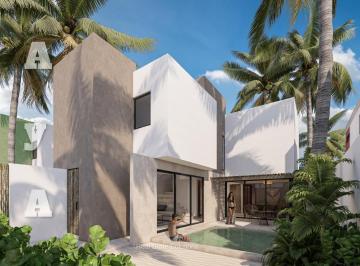 Casa · 141m² · 3 Recámaras · 2 Estacionamientos · Casa Nueva en Pre Venta, 3 Recámaras, Piscina, Chelem, Progreso, Yucatán