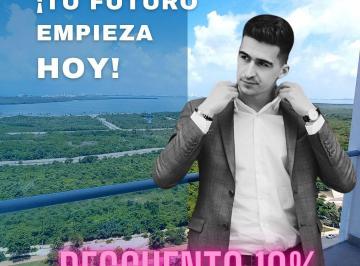 Departamento · 99m² · 2 Recámaras · 2 Estacionamientos · Departamento en Venta, 2 Recámaras, Nivel 10 4, Av Bonampak, Cancún
