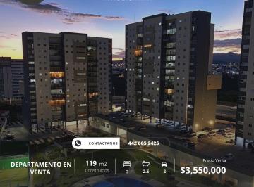Departamento de 3 habitaciones, Querétaro · Departamento en Venta en Biosfera Towers Juriquilla