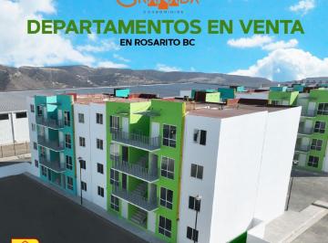 Departamento de 2 habitaciones, Playas de Rosarito · Tu Depa Infonavit Nuevo Venta en Rosarito