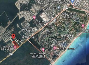 Terreno / Lote · 1250m² · Terrenos Mixtos Comerciales de 1,250 m² Frente a Xcaret, Playa del Carmen