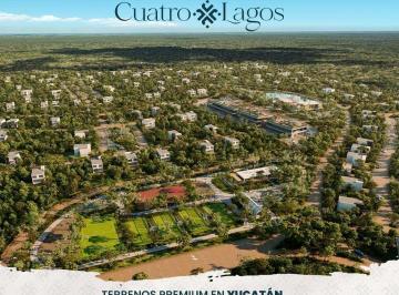 Terreno / Lote · 180ha · Espectacular Preventa de Lotes Residenciales Cuatro Lagos Merida Yucatan