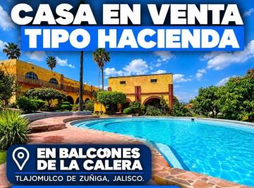 Quinta de 8 habitaciones, Tlajomulco de Zúñiga · Casa de Campo Tipo Hacienda, en Balcones de La Calera Tlajomulco de Zúñiga Jal