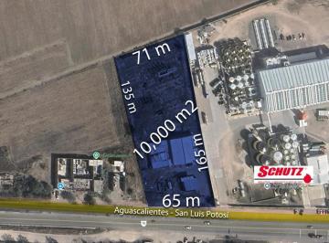 Terreno / Lote · 1502m² · Terreno con Bodega en Venta Carr. Ags - Slp, Aguascalientes 10,000 m²