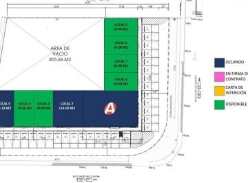 Local comercial · 64m² · Local en Proyecto Rio Sonora