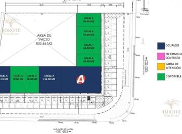 Local comercial · 64m² · Local en Proyecto Rio Sonora