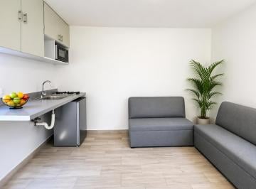 Departamento de 1 habitación, Benito Juárez · Estupendo Estudio Iluminado a Una Cuadra del Parque de Pilares