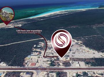 Terreno comercial , Tulum · Lote en Zona Arqueológica, Uso de Suelo Mixto, en Venta, Tulum, Quintana Roo.