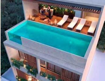 Departamento · 408m² · 1 Recámara · Estudio Veinte Playa Boutique