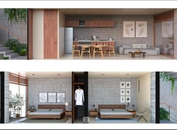 Departamento · 76m² · 1 Recámara · Loft Tankab Garden Condos