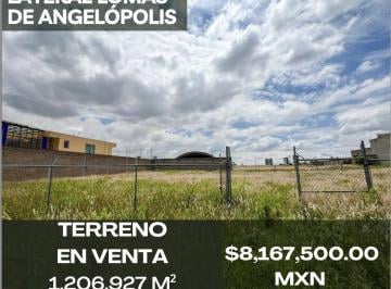 Terreno / Lote , San Andrés Cholula · Lote en Venta Lateral Lomas de Angelopolis
