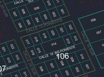 Terreno / Lote · 351m² · Lotes de 350 m² Cada Uno en Esquina con Doble Calle