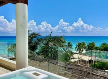 Departamento de 3 habitaciones, Solidaridad · Penthouse Frente Al Mar con Vista Al Océano en Venta, Coco Beach