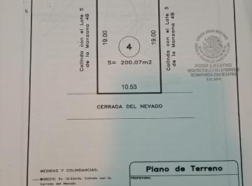 Terreno / Lote · 200m² · Terreno en Venta en Fraccionamiento Privado, Cerca de Paseo de Los Alpes