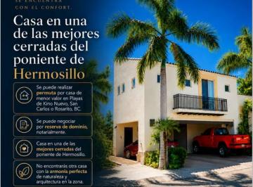 Casa en Venta de 4 habitaciones Fraccionamiento La Encantada · Residencia en Fraccionamiento La Encantada Al Poniente de Hermosillo