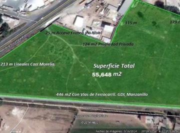Terreno / Lote · 55648m² · Terreno en Carretera Guadalajara - Morelia, Santa Cruz de Las Flores.