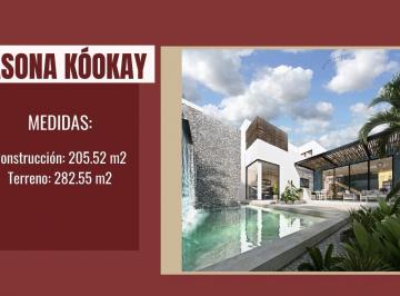 Casa · 205m² · 3 Recámaras · 1 Estacionamiento · Casa en Venta Merida, Centro Santa Lucia Casona Kookay (Avc - 2001)