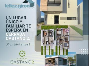 Casa de 3 habitaciones, Juárez · Casa en Venta Cerrada Castaño