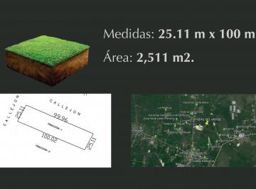 Terreno / Lote , Conkal · Terreno en Venta Mérida, en Esquina Al Norte de La Ciudad