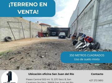 Terreno comercial , San Juan del Río · Terreno en Venta en Centro de San Juan del Río con 500 m²