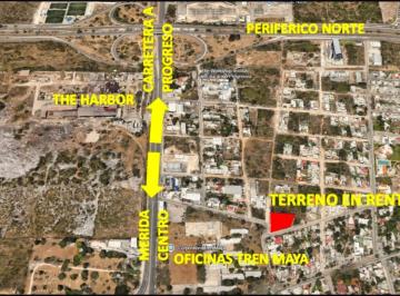 Terreno comercial · 977m² · Renta Terreno C/oficina, Bodega y Área Techada en Sodzil Norte de Mérida, Yuc. - (4)