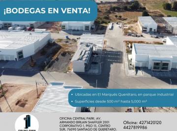 Nave industrial , El Marqués · Bodegas en Venta Desde 500 m² Hasta 5,000 m² en El Marqués Querétaro