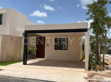 Casa · 138m² · 3 Recámaras · 2 Estacionamientos · Casa en Venta en Cumbres Novonorte, Conkal, Yucatán