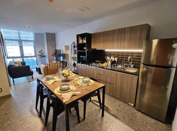 Departamento de 1 habitación, Miguel Hidalgo · Estupendo Departamento en Renta Nomad Toreo, Miguel Hidalgo