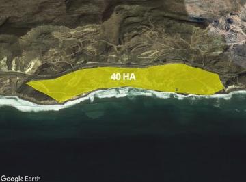 Terreno comercial , Ensenada · Terreno en Venta en El Sauzal, 40 Hectáreas Frente Al Mar.