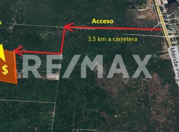 Terreno / Lote · 359438m² · Terreno Uso Mixto Cercano a Ruta de Tren Maya Hacia Progreso en Paraíso Yucatán - (4)