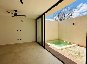 Casa · 204m² · 3 Recámaras · 2 Estacionamientos · Venta Casa Nueva Acabados Modernos 3 Recamaras en Privada Abite, Temozon Yucatan