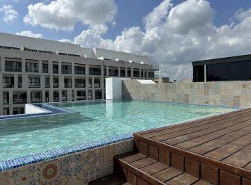 Departamento · 88m² · 1 Recámara · 1 Estacionamiento · Hermoso Departamento Amueblado en El Centro de Playa del Carmen (Fvd - 2482)