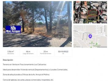 Terreno / Lote , Aguascalientes · Terreno en Venta en Aguascalientes Norte Calicantos Magnifico y Enorme