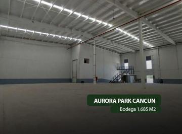 Bodega comercial , Benito Juárez · Bodega Industrial en Renta en Aurora Park Cancun F - 1007