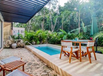 Casa de 2 habitaciones, Tulum · Casa con Jardín y Alberca Privada, en Venta, Av Coba, Tulum